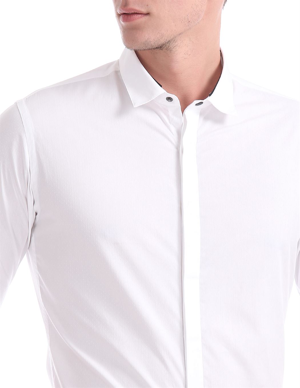 Flying Machine Men Casual Wear Printed Shirt